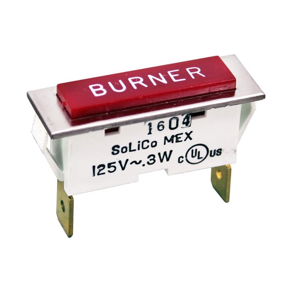 Montague Signal Light 3/8" X 1-5/16" Red 5 - main